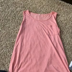 Pink Tank Top, says small but is a little bigger